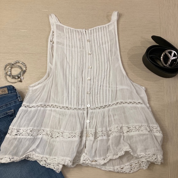 Free People Constant Crush Tank Top white size M - Picture 10 of 13